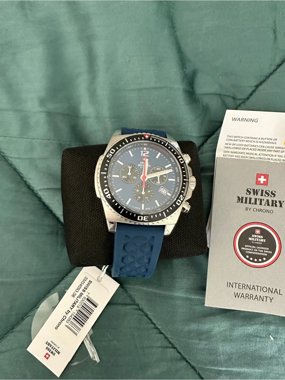 Swiss Military by Chrono Blue Sports Chronograph SM 34093.06 Watch